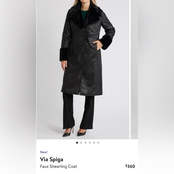 Via Spiga Jackets & Blazers - NWT $360 stylish Via spiga coat